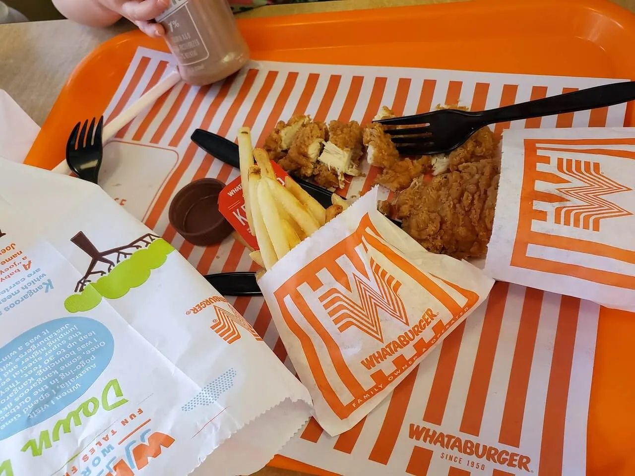 Whataburger kids meal