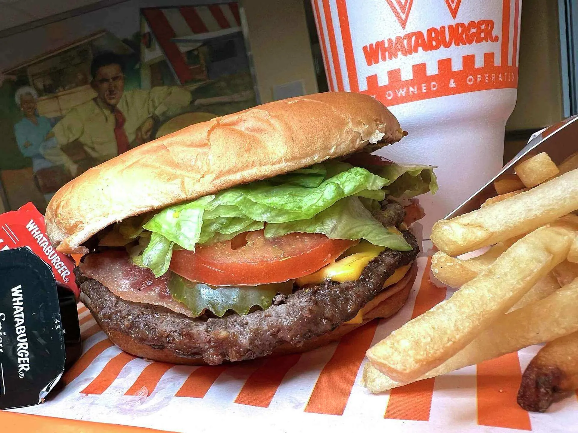 Double Meat Whataburger