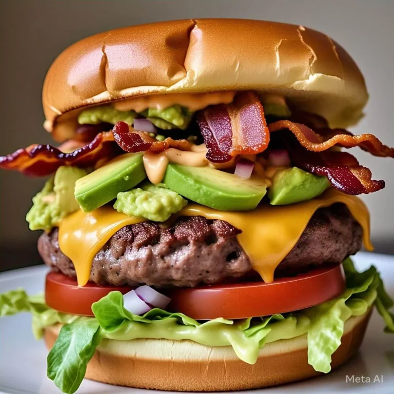 Whataburger Avocado Bacon Burger